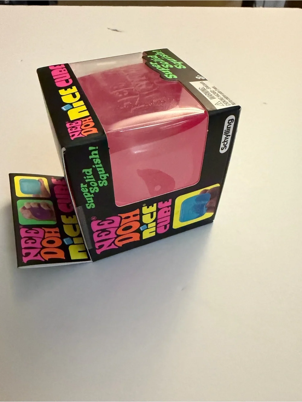Needoh Nice Cube - Pink Squishy
